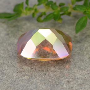 Mystic Quartz Gemstone in 9 x 7 mm Size for Sale, Mystic Quartz Stone in Multicolor Color