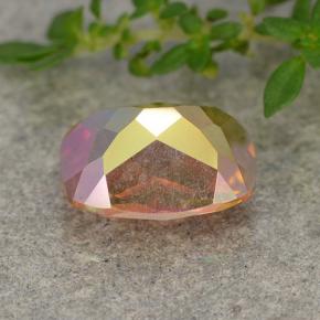 Mystic Quartz Gemstone in 9.2 x 7 mm Size for Sale, Mystic Quartz Stone in Multicolor Color