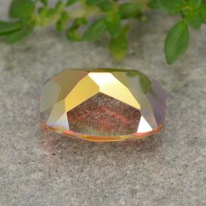 Mystic Quartz Gemstone in 9 x 7 mm Size for Sale, Mystic Quartz Stone in Multicolor Color