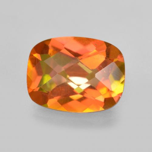 1.8ct Cushion Checkerboard Multicolor Mystic Quartz Gem for sale 1.8ct Cushion Checkerboard Multicolor Mystic Quartz Gem (ID: 488527)