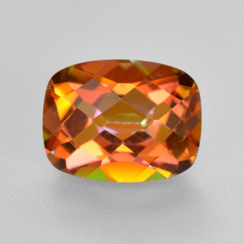 1.8ct Cushion Checkerboard Multicolor Mystic Quartz Gem for sale 1.8ct Cushion Checkerboard Multicolor Mystic Quartz Gem (ID: 488531)