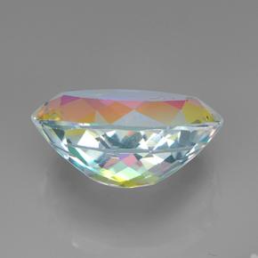 Mystic Quartz Gemstone in 14 x 10 mm (calibrated) Size for Sale, Mystic Quartz Stone in Multicolor Color