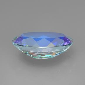 Mystic Quartz Gemstone in 14 x 10 mm (calibrated) Size for Sale, Mystic Quartz Stone in Multicolor Color