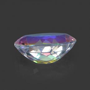 Mystic Quartz Gemstone in 14 x 10 mm (calibrated) Size for Sale, Mystic Quartz Stone in Multicolor Color