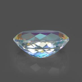 Mystic Quartz Gemstone in 14 x 10 mm (calibrated) Size for Sale, Mystic Quartz Stone in Multicolor Color