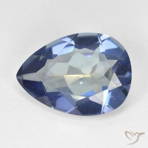 8.82 ct Pear Cut Mystic Quartz, 18.2 x 13.1 mm From Brazil, Photo A