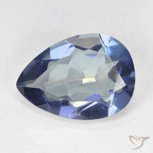 8.96 ct Pear Cut Mystic Quartz, 18.2 x 13.1 mm From Brazil, Photo A