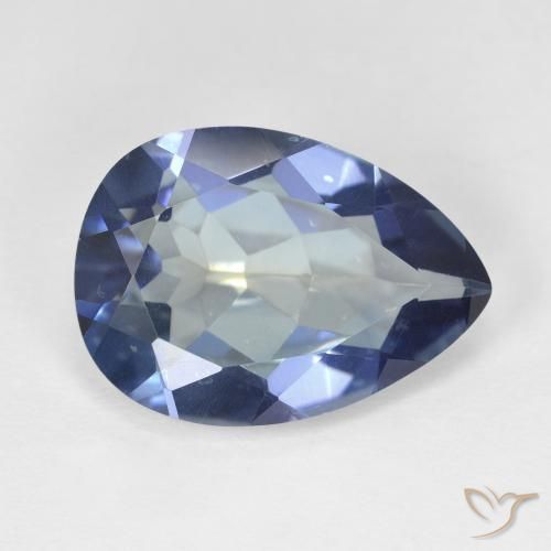 8.62 ct Multicolor Mystic Quartz Stone, Natural Mystic Quartz in Pear Facet Shape for Sale