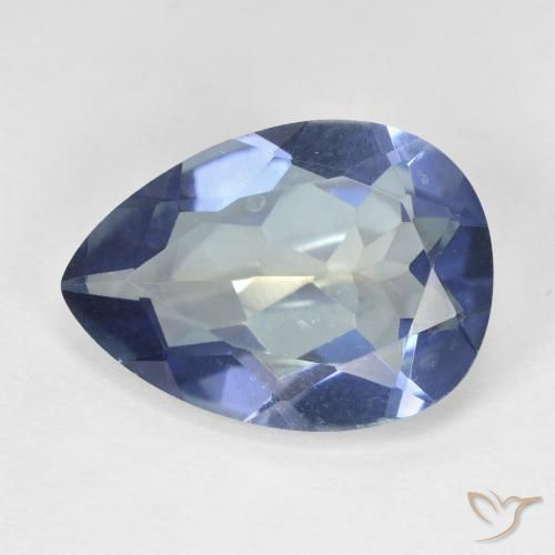 8.69 ct Pear Cut Mystic Quartz, 18.2 x 13.1 mm From Brazil, Photo A