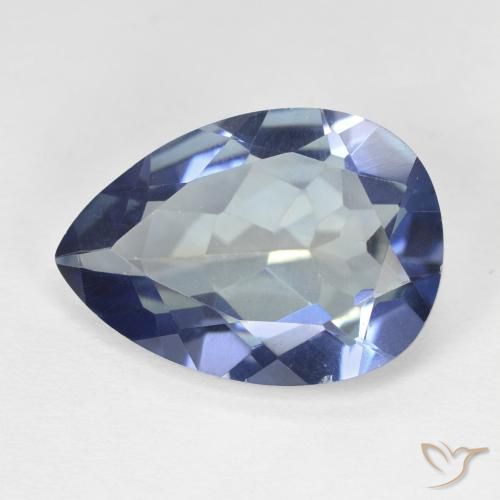 8.42 ct Pear Cut Mystic Quartz, 18.2 x 13 mm From Brazil, Photo A