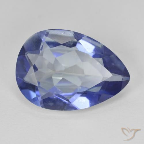 8.68 ct Multicolor Mystic Quartz Stone, Natural Mystic Quartz in Pear Facet Shape for Sale