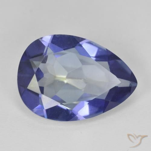 8.89 ct Multicolor Mystic Quartz Stone, Natural Mystic Quartz in Pear Facet Shape for Sale