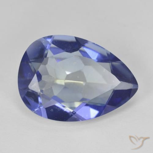 8.72 ct Multicolor Mystic Quartz Stone, Natural Mystic Quartz in Pear Facet Shape for Sale