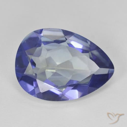 8.50 ct Multicolor Mystic Quartz Stone, Natural Mystic Quartz in Pear Facet Shape for Sale