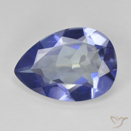 8.55 ct Pear Cut Mystic Quartz, 18.1 x 13 mm From Brazil, Photo A