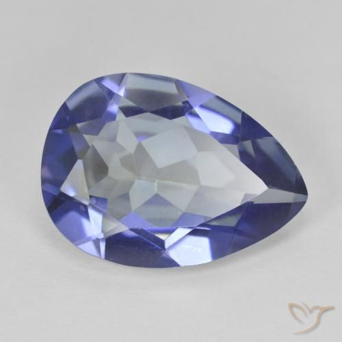 8.55 ct Multicolor Mystic Quartz Stone, Natural Mystic Quartz in Pear Facet Shape for Sale