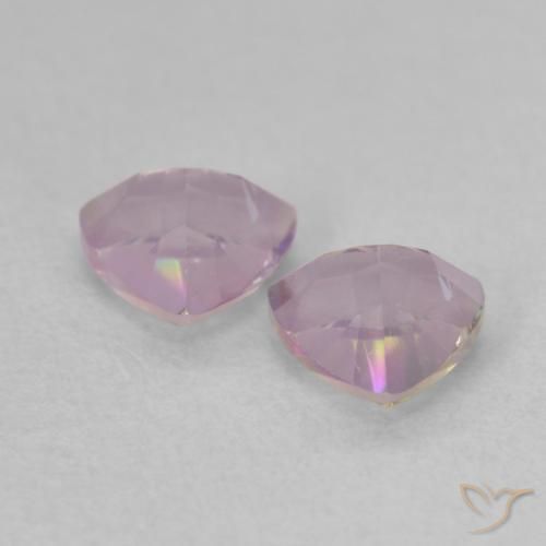Mystic Quartz Gemstones in 5.3 x 5.2 mm Size for Sale, Mystic Quartz Stones in Multicolor Color