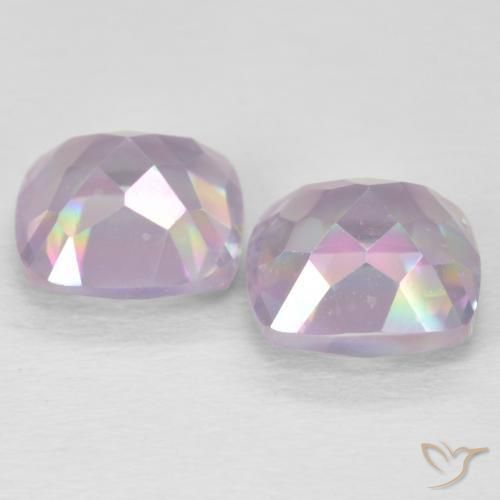 Mystic Quartz Gemstones in 8 x 8 mm (calibrated) Size for Sale, Mystic Quartz Stones in Multicolor Color
