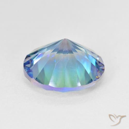 Mystic Quartz Gemstone in 12 mm (calibrated) Size for Sale, Mystic Quartz Stone in Multicolor Color