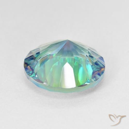 Mystic Quartz Gemstone in 12 mm (calibrated) Size for Sale, Mystic Quartz Stone in Multicolor Color