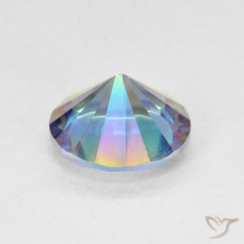 Mystic Quartz Gemstone in 8 mm (calibrated) Size for Sale, Mystic Quartz Stone in Multicolor Color