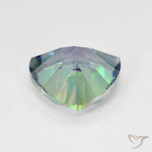 Mystic Quartz Gemstone in 10 x 10 mm (calibrated) Size for Sale, Mystic Quartz Stone in Multicolor Blue Color
