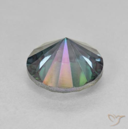 Mystic Quartz Gemstone in 9 mm (calibrated) Size for Sale, Mystic Quartz Stone in Multicolor Color