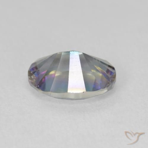 Mystic Quartz Gemstone in 9 x 7 mm (calibrated) Size for Sale, Mystic Quartz Stone in Multicolor Color