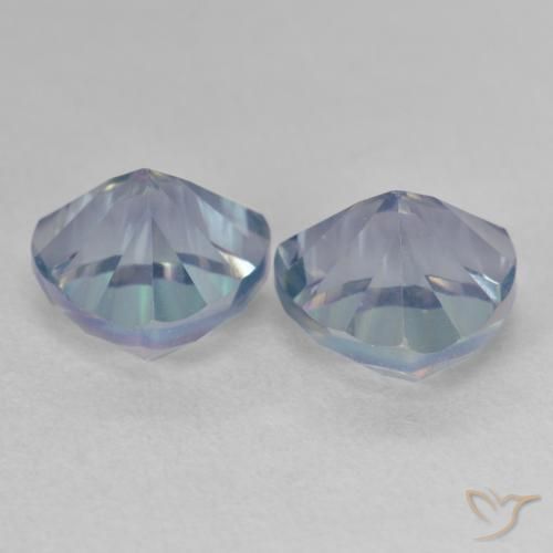 Mystic Quartz Gemstones in 8 x 8 mm (calibrated) Size for Sale, Mystic Quartz Stones in Multicolor Color