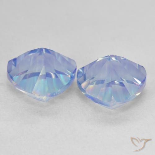 Mystic Quartz Gemstones in 8 x 8 mm (calibrated) Size for Sale, Mystic Quartz Stones in Multicolor Color