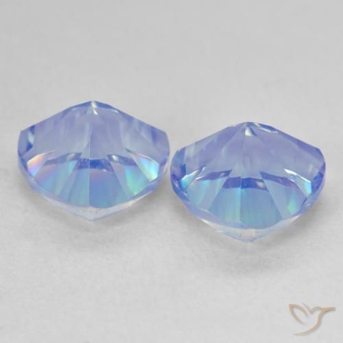 Mystic Quartz Gemstones in 8 x 8 mm (calibrated) Size for Sale, Mystic Quartz Stones in Multicolor Color