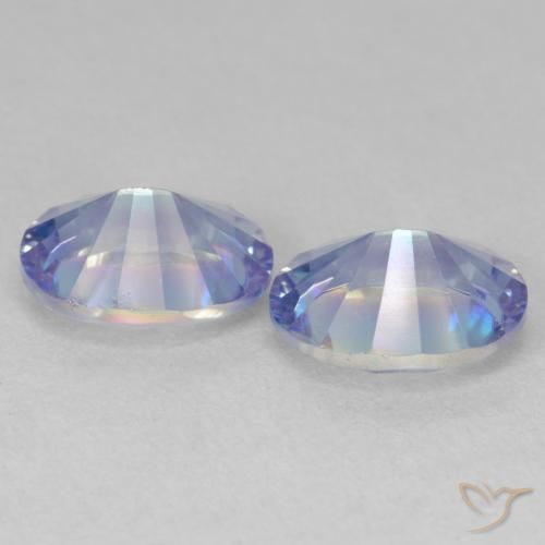 Mystic Quartz Gemstones in 9 x 7 mm (calibrated) Size for Sale, Mystic Quartz Stones in Multicolor Color