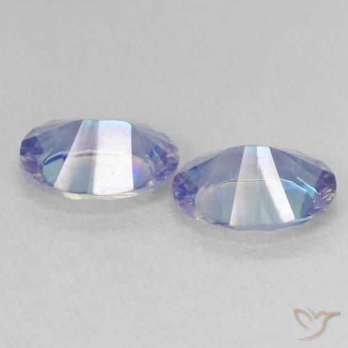 Mystic Quartz Gemstones in 9 x 7 mm (calibrated) Size for Sale, Mystic Quartz Stones in Multicolor Color