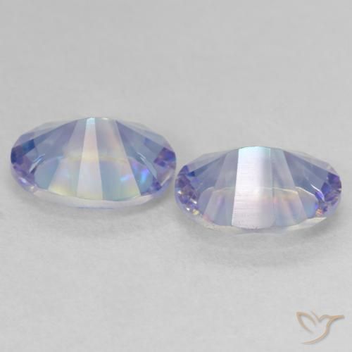 Mystic Quartz Gemstones in 9 x 7 mm (calibrated) Size for Sale, Mystic Quartz Stones in Multicolor Color