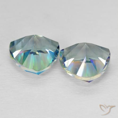 Mystic Quartz Gemstones in 8 x 8 mm (calibrated) Size for Sale, Mystic Quartz Stones in Multicolor Color