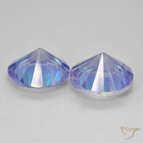 Mystic Quartz Gemstones in 10 mm (calibrated) Size for Sale, Mystic Quartz Stones in Multicolor Color