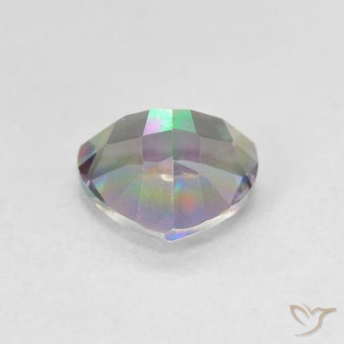 Mystic Quartz Gemstone in 7 x 7 mm (calibrated) Size for Sale, Mystic Quartz Stone in Multicolor Color
