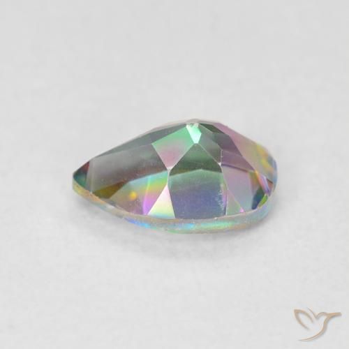 Mystic Quartz Gemstone in 7 x 5 mm (calibrated) Size for Sale, Mystic Quartz Stone in Multicolor Color