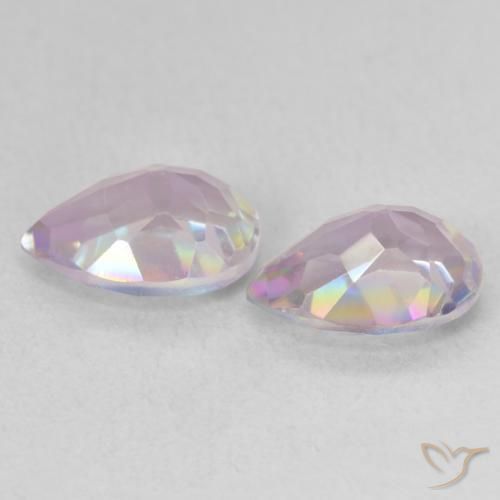 Mystic Quartz Gemstones in 8 x 6 mm (calibrated) Size for Sale, Mystic Quartz Stones in Multicolor Color