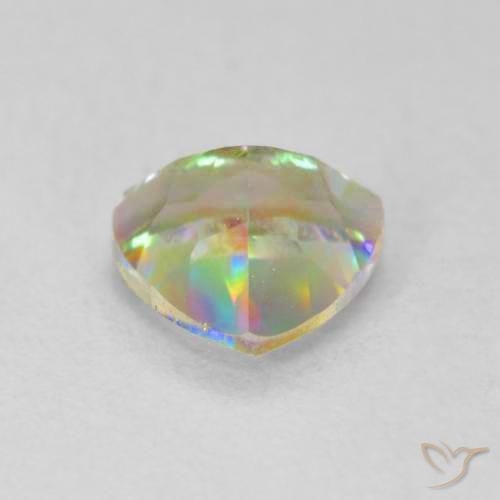 Mystic Quartz Gemstone in 6 x 6 mm (calibrated) Size for Sale, Mystic Quartz Stone in Multicolor Color