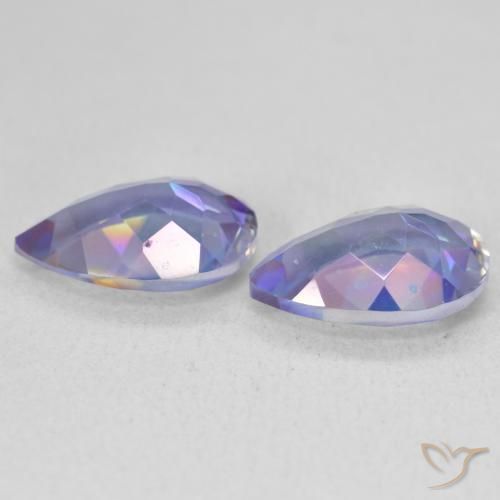 Mystic Quartz Gemstones in 10 x 7 mm (calibrated) Size for Sale, Mystic Quartz Stones in Multicolor Color