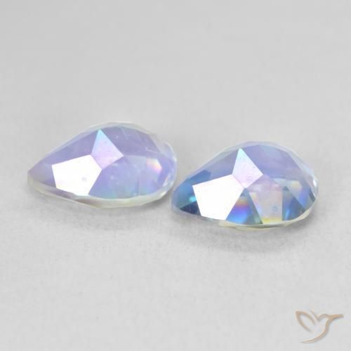 Mystic Quartz Gemstones in 9 x 7 mm (calibrated) Size for Sale, Mystic Quartz Stones in Multicolor Color