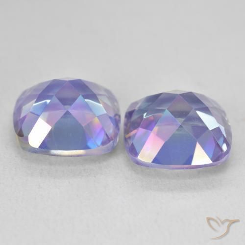 Mystic Quartz Gemstones in 10 x 10 mm (calibrated) Size for Sale, Mystic Quartz Stones in Multicolor Color