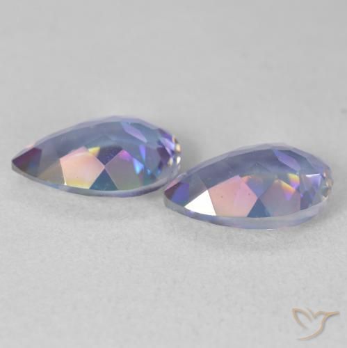 Mystic Quartz Gemstones in 10 x 7 mm (calibrated) Size for Sale, Mystic Quartz Stones in Multicolor Color