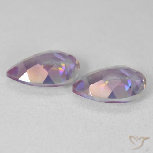 Mystic Quartz Gemstones in 10 x 7 mm (calibrated) Size for Sale, Mystic Quartz Stones in Multicolor Color