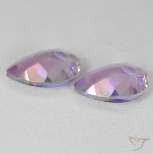Mystic Quartz Gemstones in 10 x 7 mm (calibrated) Size for Sale, Mystic Quartz Stones in Multicolor Color