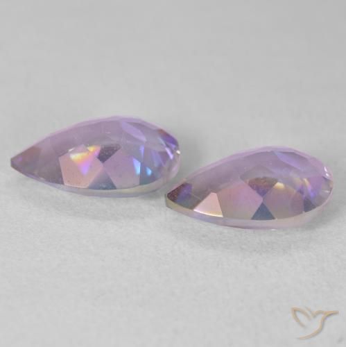 Mystic Quartz Gemstones in 10 x 7 mm (calibrated) Size for Sale, Mystic Quartz Stones in Multicolor Color