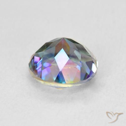 Mystic Quartz Gemstone in 8 mm (calibrated) Size for Sale, Mystic Quartz Stone in Multicolor Color