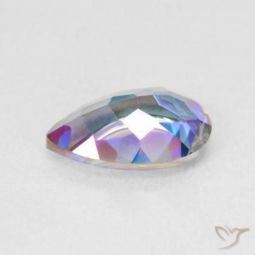 Mystic Quartz Gemstone in 10 x 7 mm (calibrated) Size for Sale, Mystic Quartz Stone in Multicolor Color