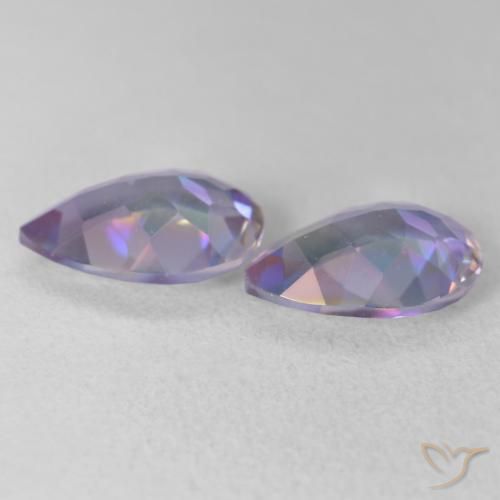 Mystic Quartz Gemstones in 10 x 7 mm (calibrated) Size for Sale, Mystic Quartz Stones in Multicolor Color
